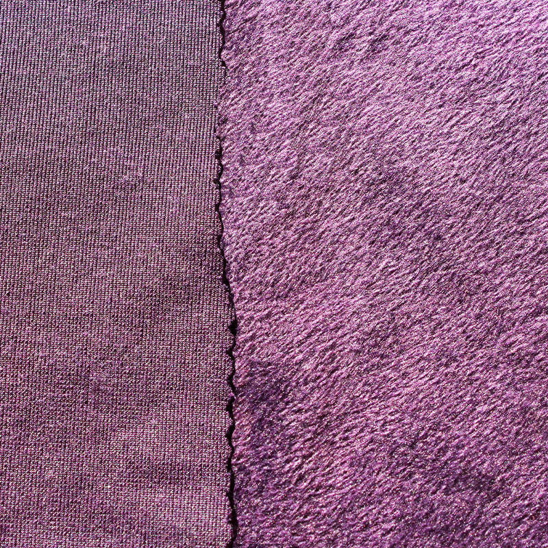 180-280gsm Silver Fox Wool Spandex Super Soft Velvet Fabric